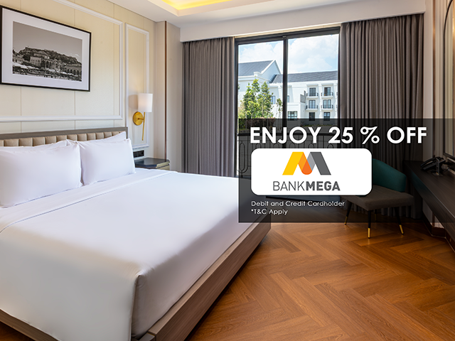 Exclusive 25% Off Staycation with Bank Mega!